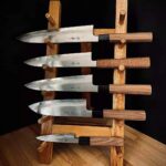 Wooden Knife Stand