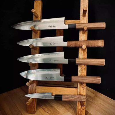 Wooden Knife Stand