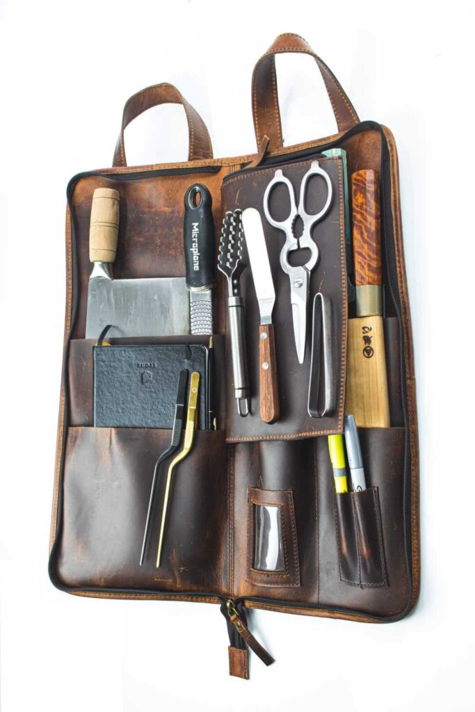 Drumstick knife bag